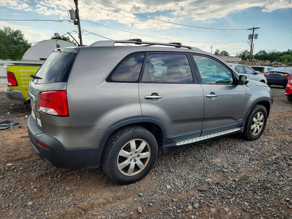 2013 Kia VIN 5XYKTCA61DG347261 COPART salvage auction — MECHANICAL, Nj - Certificate Of Title, sold $825 on 2026-07-31 (photo 3)