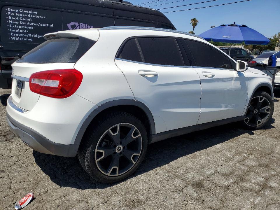 2018 Mercedes-benz Gla-klasse VIN WDCTG4EB6JJ504780 COPART salvage auction — FRONT END, Ca - Dis/Dlr/Exp Only Clean Title, sold $4,300 on 2026-07-06 (photo 3)