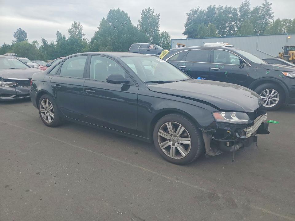 2010 Audi A4 VIN WAUBFAFL7AN053701 COPART salvage auction — FRONT END, Or - Salvage Title Certificate, sold $1,400 on 2026-07-08 (photo 4)