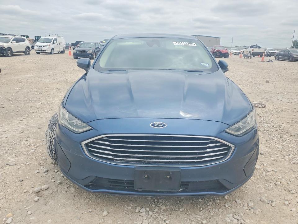 2019 Ford Fusion VIN 3FA6P0HD7KR149026 COPART salvage auction — FRONT END, Tx - Salvage Vehicle Title, sold $1,300 on 2026-07-02 (photo 5)