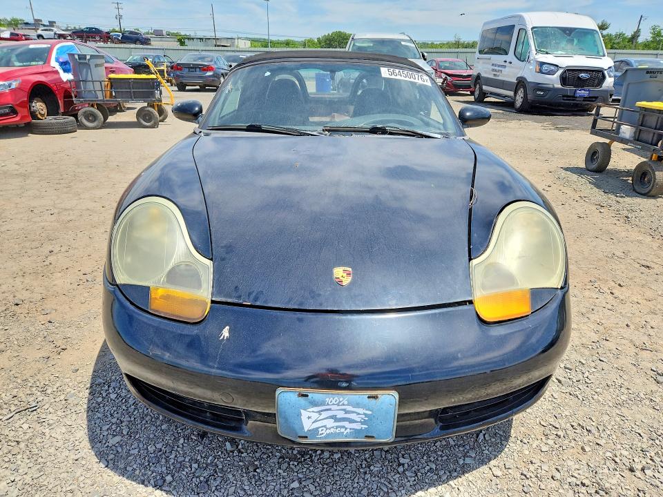 1998 Porsche Boxster VIN WP0CA2985WU622884 COPART salvage auction — ROOF, Pa - Cert Of Salvage-R=Reconstructe (P), sold $1,200 on 2026-07-02 (photo 5)