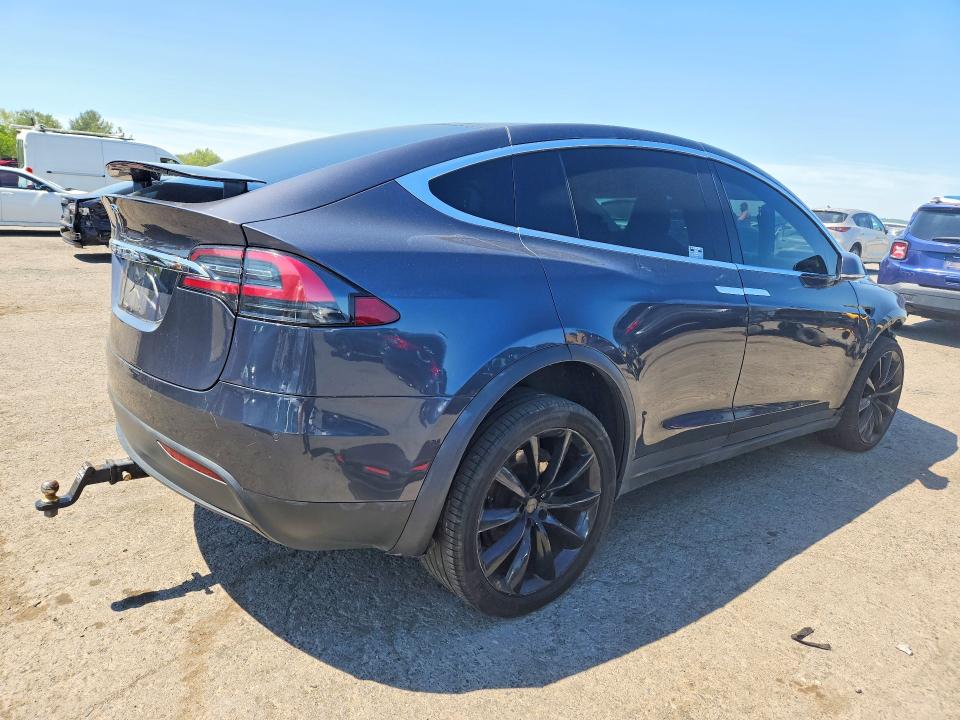 2016 Tesla Model x VIN 5YJXCAE23GF005713 COPART salvage auction — FRONT END, PA - CERTIFICATE OF SALVAGE, sold $1,000 on 2026-07-31 (photo 3)