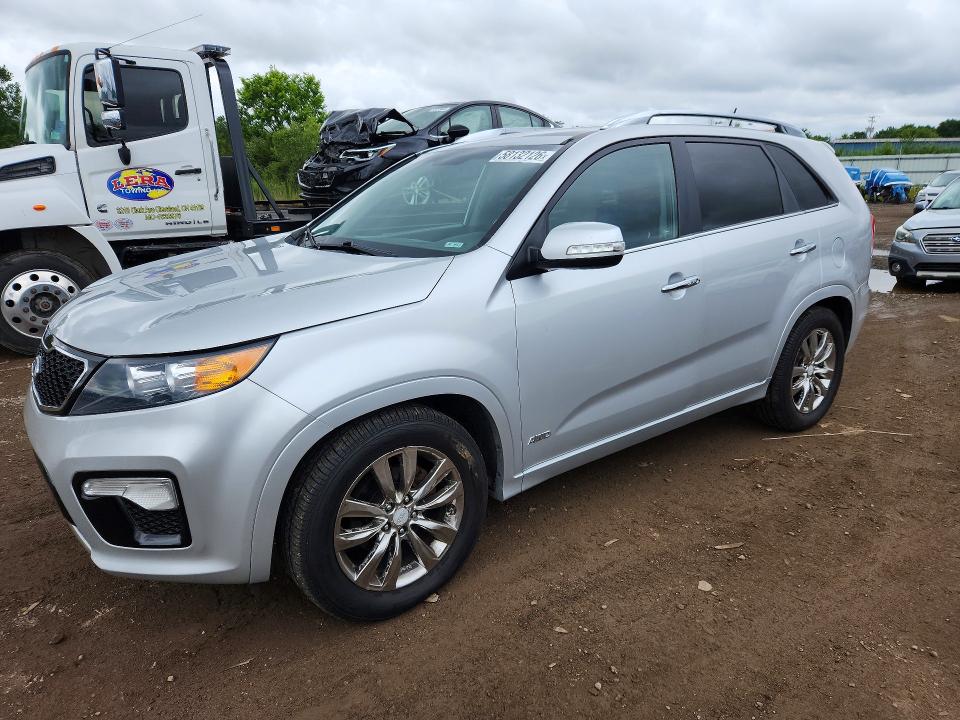 2013 Kia VIN 5XYKWDA2XDG408276 COPART salvage auction — FRONT END, Oh - Cert Of Title-Salvage, sold $2,000 on 2026-07-09 (photo 1)