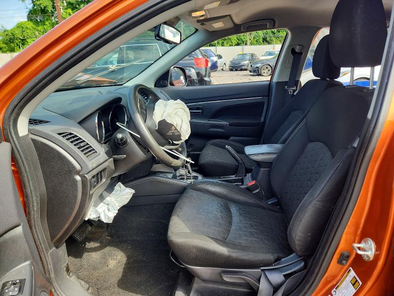 2022 Mitsubishi Outlander VIN JA4APUAU7NU009541 COPART salvage auction — FRONT END, Pa - Certificate Of Salvage, sold $175 on 2026-07-29 (photo 7)