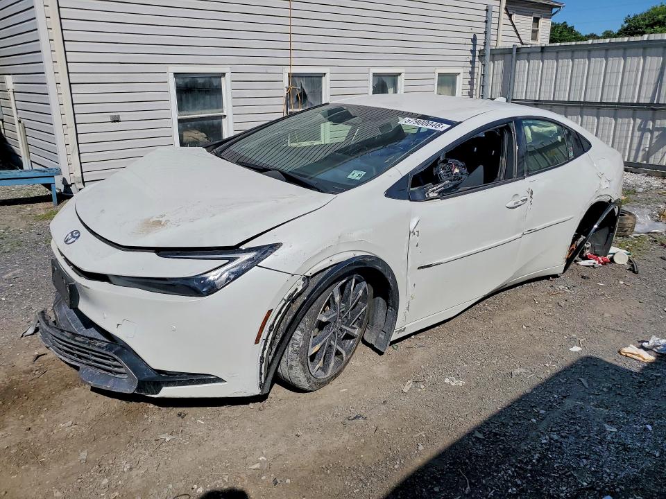 2024 Toyota Prius VIN JTDACACU4R3036639 COPART salvage auction — FRONT END, Pa - Certificate Of Salvage, sold $175 on 2026-07-30 (photo 1)