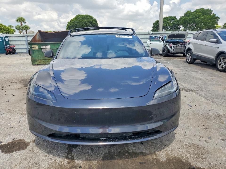 2025 Tesla Model 3 VIN 5YJ3E1EA6SF998777 COPART salvage auction — DAMAGE HISTORY, Ga - Cert Of Title-Salvage (P), sold $15,000 on 2026-07-27 (photo 5)