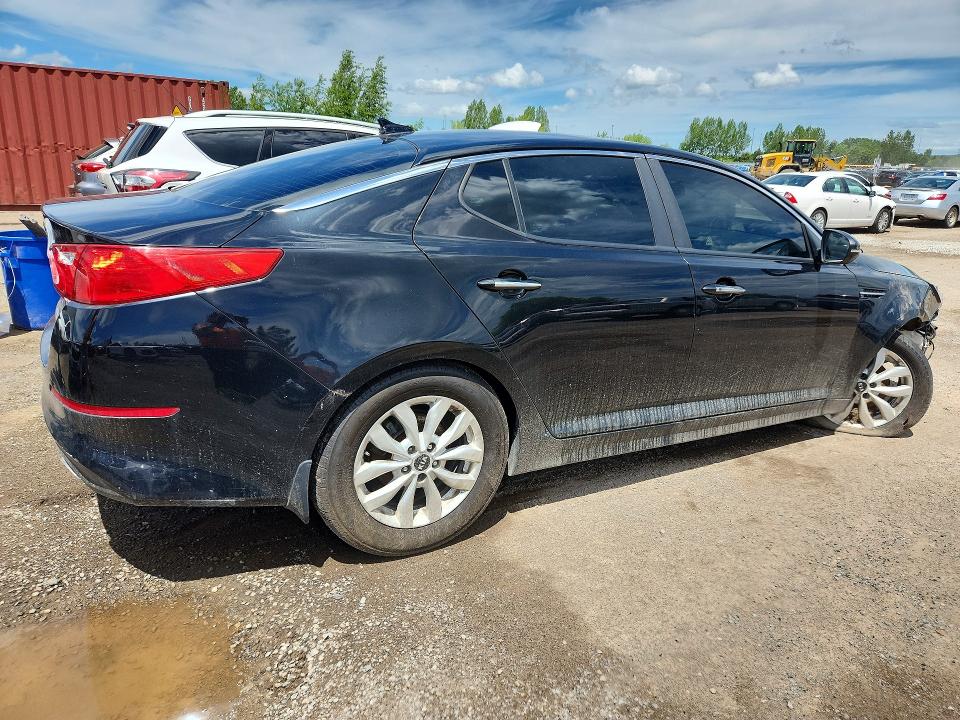 2014 Kia Optima VIN KNAGN4A73E5491349 COPART salvage auction — FRONT END, On - Permit No Brand - Unfit, sold $1,000 on 2026-07-07 (photo 3)