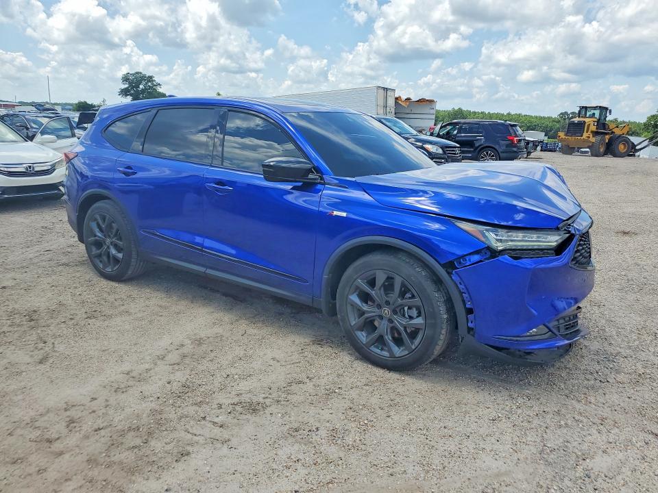 2023 Acura VIN 5J8YE1H01PL033999 COPART salvage auction — FRONT END, Al - Cert Of Title-Salvage Title, sold $7,200 on 2026-07-02 (photo 4)