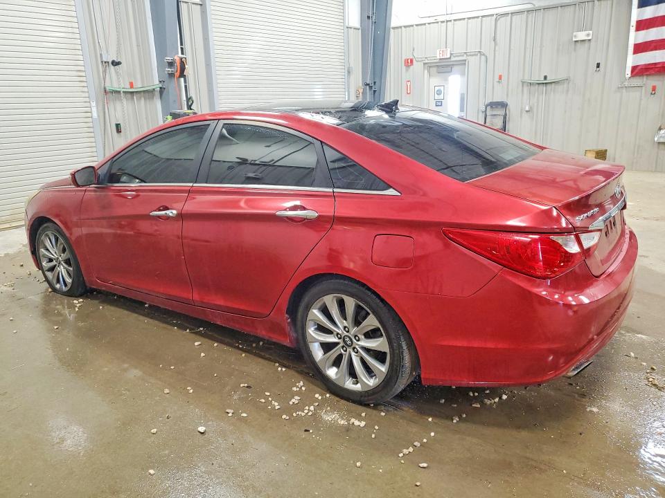 2012 Hyundai Sonata VIN 5NPEC4AB7CH464706 COPART salvage auction — FRONT END, Ok - Certificate Of Title, sold $1,000 on 2026-07-17 (photo 2)