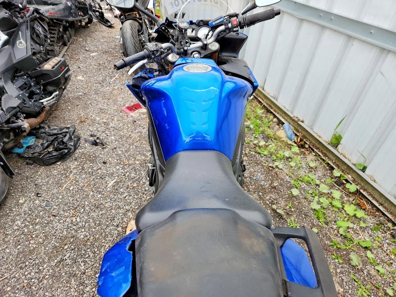 2011 Yamaha Fz8 VIN JYARN28N2BA000174 COPART salvage auction — SIDE, ON - PERMIT NO BRAND - UNFIT, sold $625 on 2026-07-16 (photo 6)
