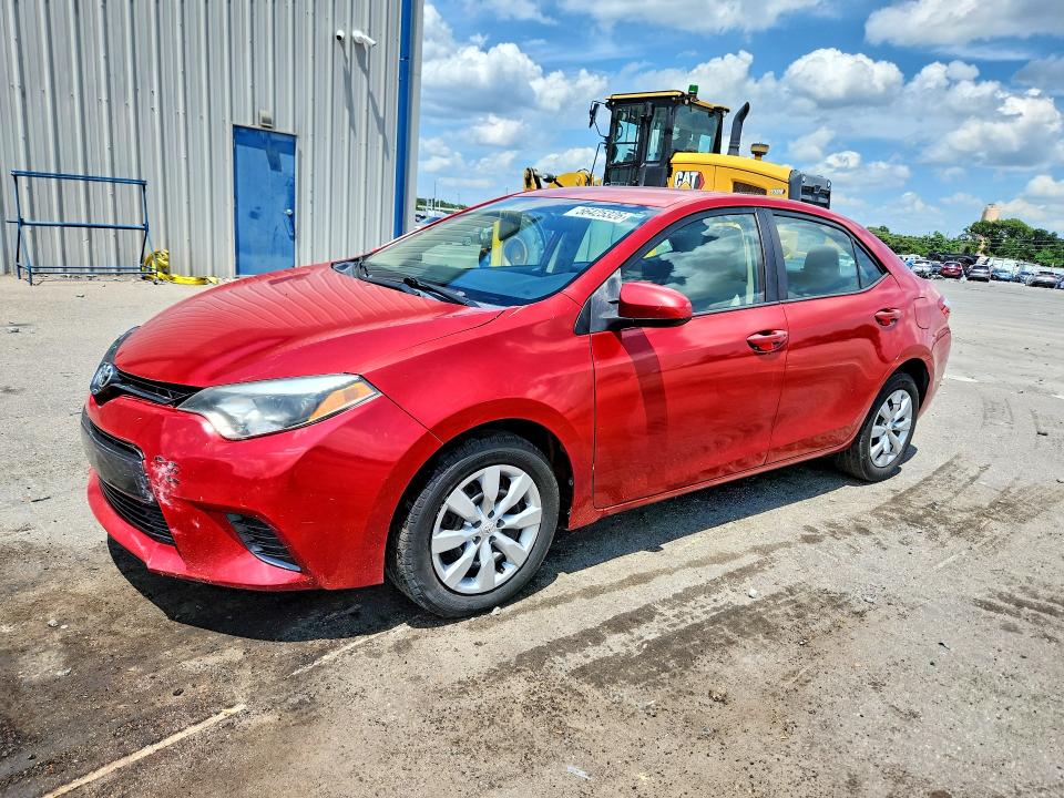 2015 Toyota Corolla VIN 5YFBURHE1FP253733 COPART salvage auction — FRONT END, Fl - Cert Of Title Slvg Rebuildable, sold $3,750 on 2026-07-13 (photo 1)