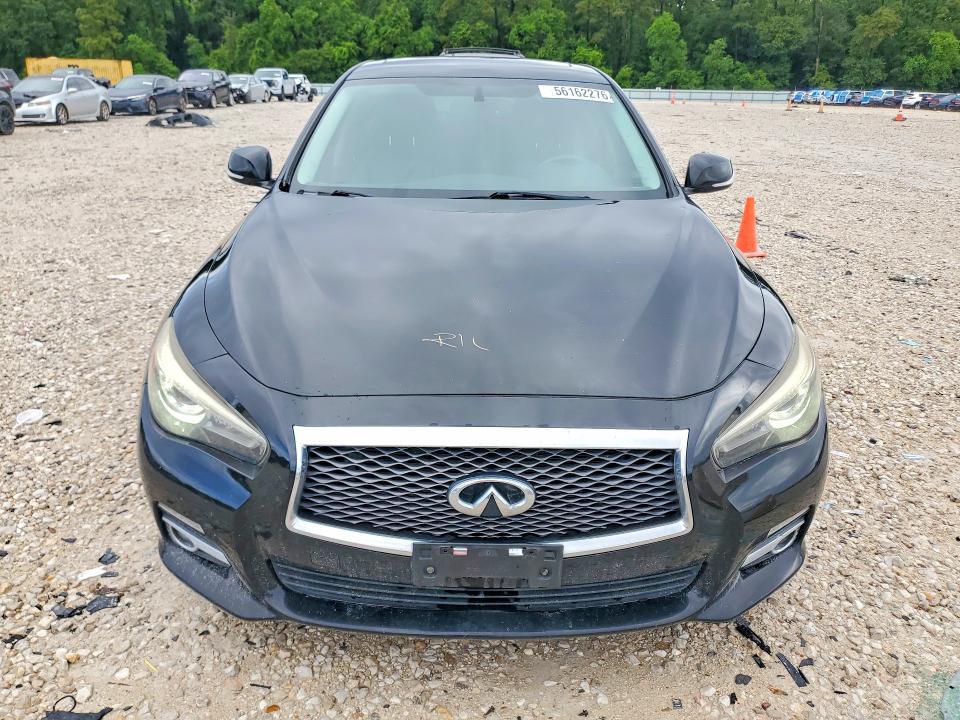 2015 Infiniti Q50 VIN JN1BV7AP5FM348511 COPART salvage auction — REAR END, Tx - Salvage Vehicle Title, sold $1,400 on 2026-07-28 (photo 5)