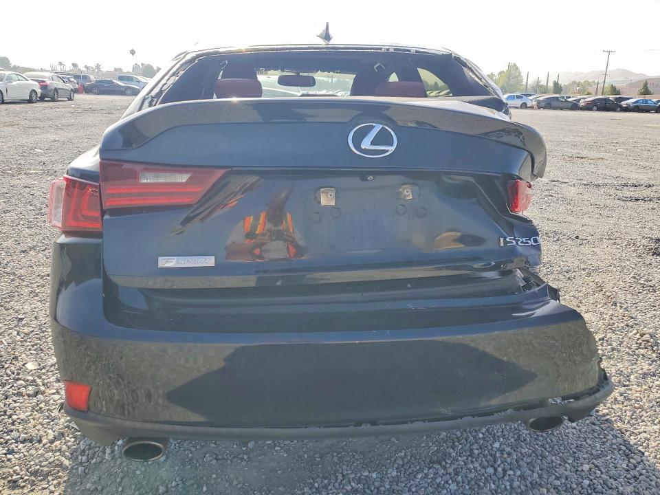 2015 Lexus VIN JTHBF1D23F5072782 COPART salvage auction — REAR END, CA - SALVAGE CERTIFICATE, sold $200 on 2026-07-29 (photo 6)