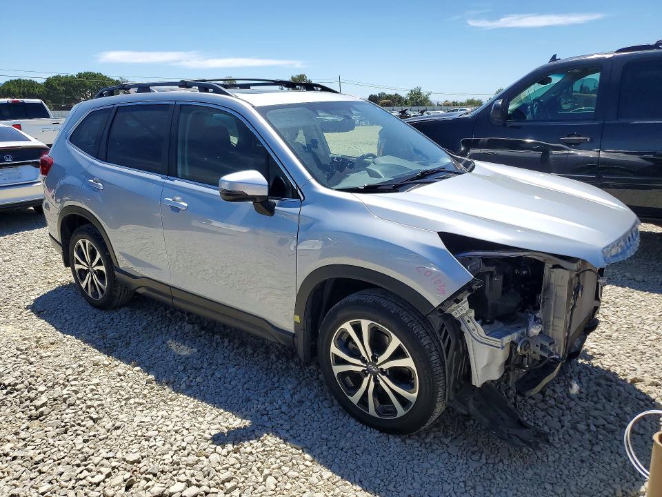 2023 Subaru Forester VIN JF2SKAPC8PH466815 COPART salvage auction — FRONT END, Ca - Salvage Certificate, sold $9,700 on 2026-07-09 (photo 4)
