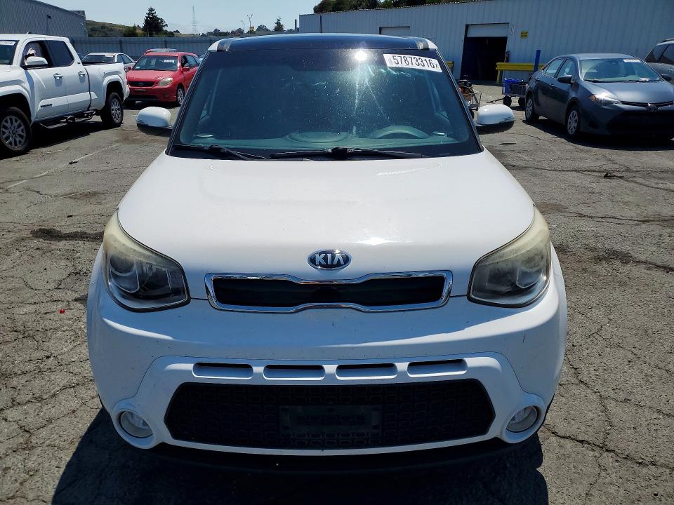 2015 Kia Soul VIN KNDJX3A59F7798946 COPART salvage auction — SIDE, Ca - Salvage Certificate, sold $1,150 on 2026-07-24 (photo 5)