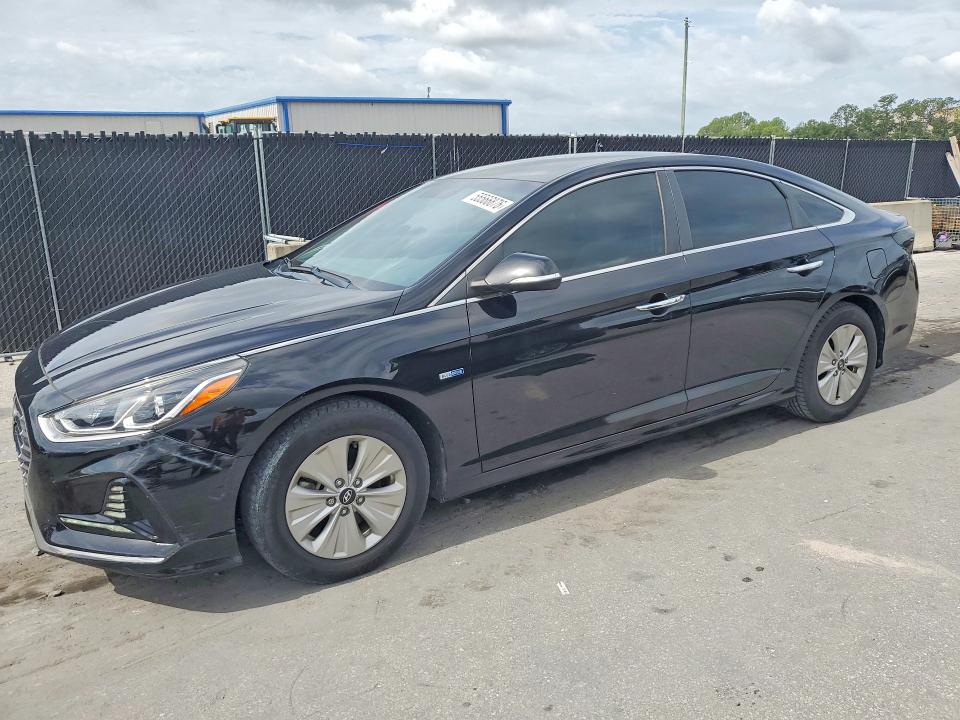 2019 Hyundai Sonata VIN KMHE24L37KA088339 COPART salvage auction — SIDE, FL - CERT OF TITLE SLVG REBUILDABLE, sold $2,600 on 2026-07-02 (photo 1)