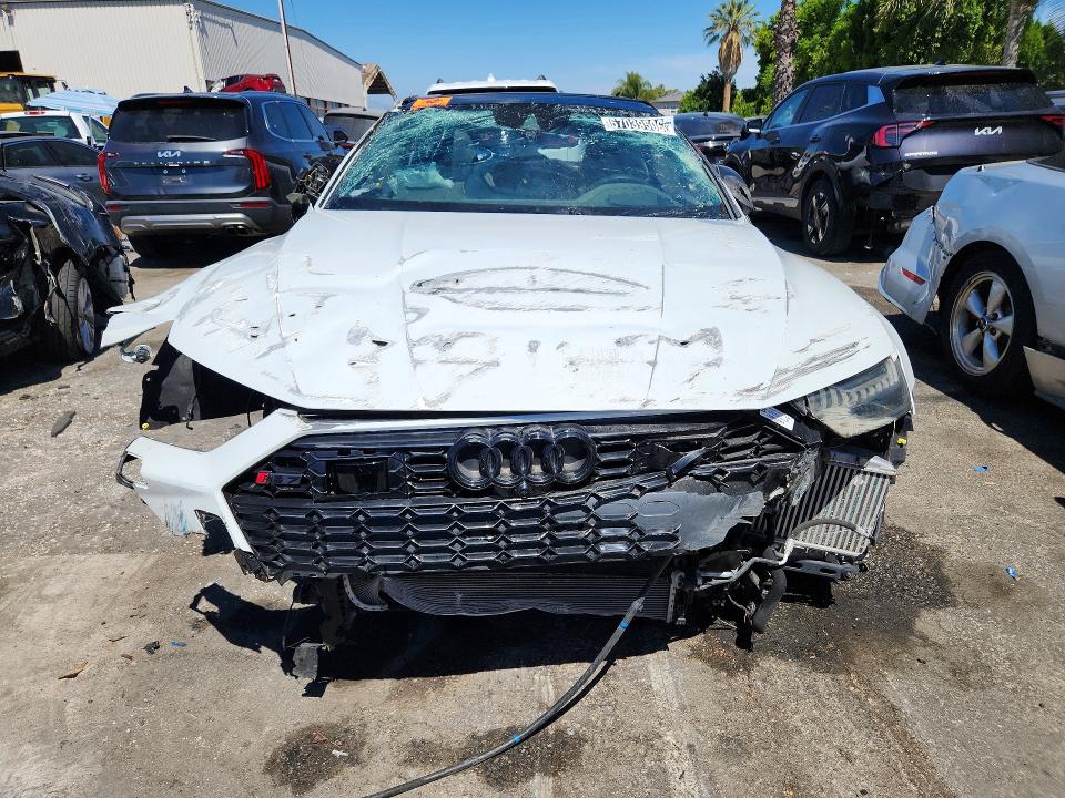 2021 Audi Rs7 VIN WUAPCBF24MN903029 COPART salvage auction — ROLLOVER, CA - SALVAGE CERTIFICATE, sold $60 on 2026-07-28 (photo 5)