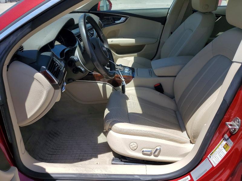 2016 Audi VIN WAU2MAFC4GN010450 COPART salvage auction — FRONT END, Oh - Cert Of Title-Salvage, sold $6,600 on 2026-07-24 (photo 7)