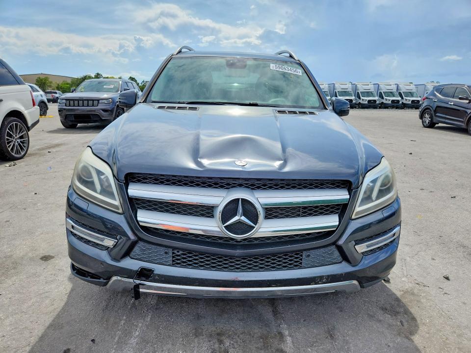 2014 Mercedes-benz Gl-klasse VIN 4JGDF7CE8EA312743 COPART salvage auction — FRONT END, Tx - Certificate Of Title, sold $3,750 on 2026-08-27 (photo 5)