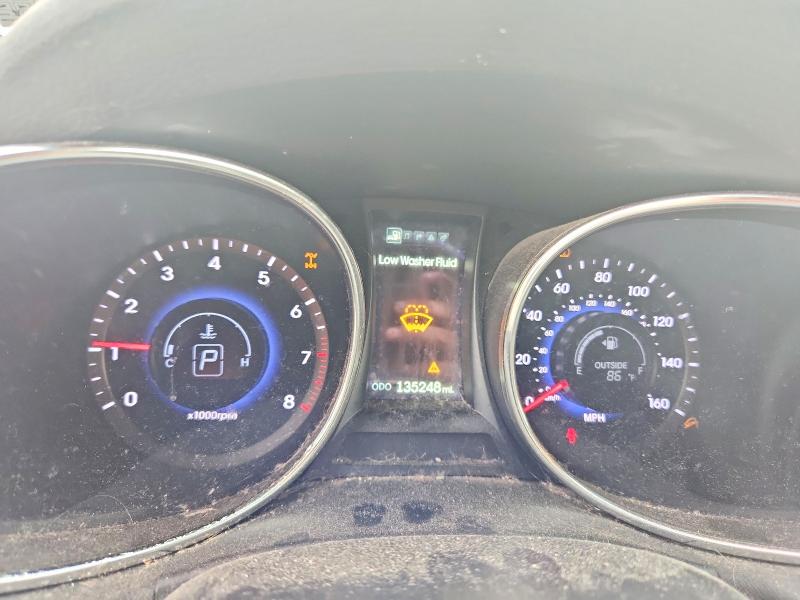 2014 Hyundai Santa fe VIN 5XYZWDLA9EG225956 COPART salvage auction — UNDERCARRIAGE, Pa - Certificate Of Salvage, sold $1,600 on 2026-07-14 (photo 9)