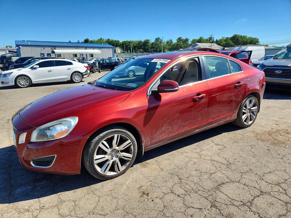 2012 Volvo S60 VIN YV1902FH2C2045654 COPART salvage auction — REAR END, Pa - Certificate Of Salvage, sold $175 on 2026-07-10 (photo 1)