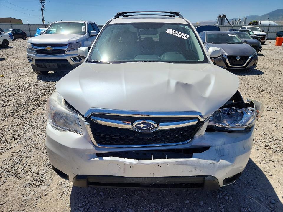 2015 Subaru Forester VIN JF2SJAHC8FH513888 COPART salvage auction — FRONT END, Ut - Salvage Certificate, sold $1,900 on 2026-07-24 (photo 5)
