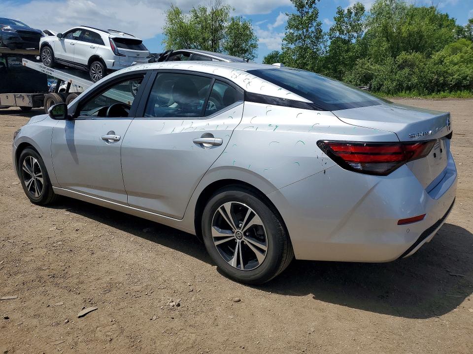 2023 Nissan Sentra VIN 3N1AB8CV2PY295397 COPART salvage auction — HAIL, OH - CERT OF TITLE-SALVAGE, sold $8,600 on 2026-07-30 (photo 2)