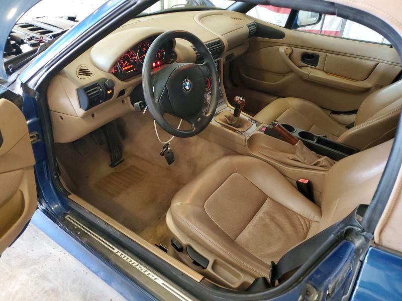 2000 BMW Z3 VIN WBACH934XYLF89979 COPART salvage auction — FRONT END, MN - CERT OF TITLE-SALVAGE, sold $1,500 on 2026-08-10 (photo 8)