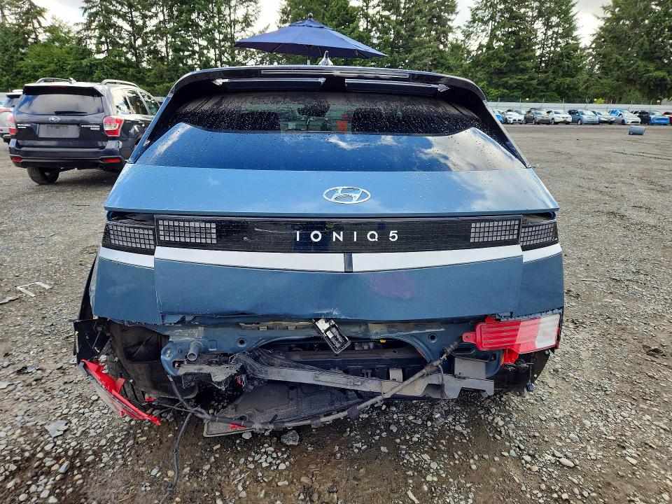 2023 Hyundai Ioniq VIN KM8KM4AE5PU126691 COPART salvage auction — REAR END, Wa - Bill Of Sale, sold $8,300 on 2026-07-31 (photo 6)