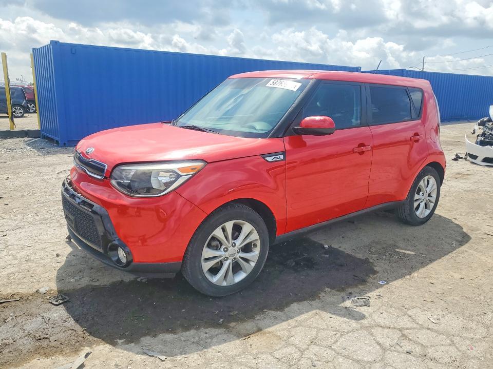 2016 Kia Soul VIN KNDJP3A53G7841243 COPART salvage auction — FRONT END, In - Cert Of Title-Salvage Title, sold $200 on 2026-07-21 (photo 1)
