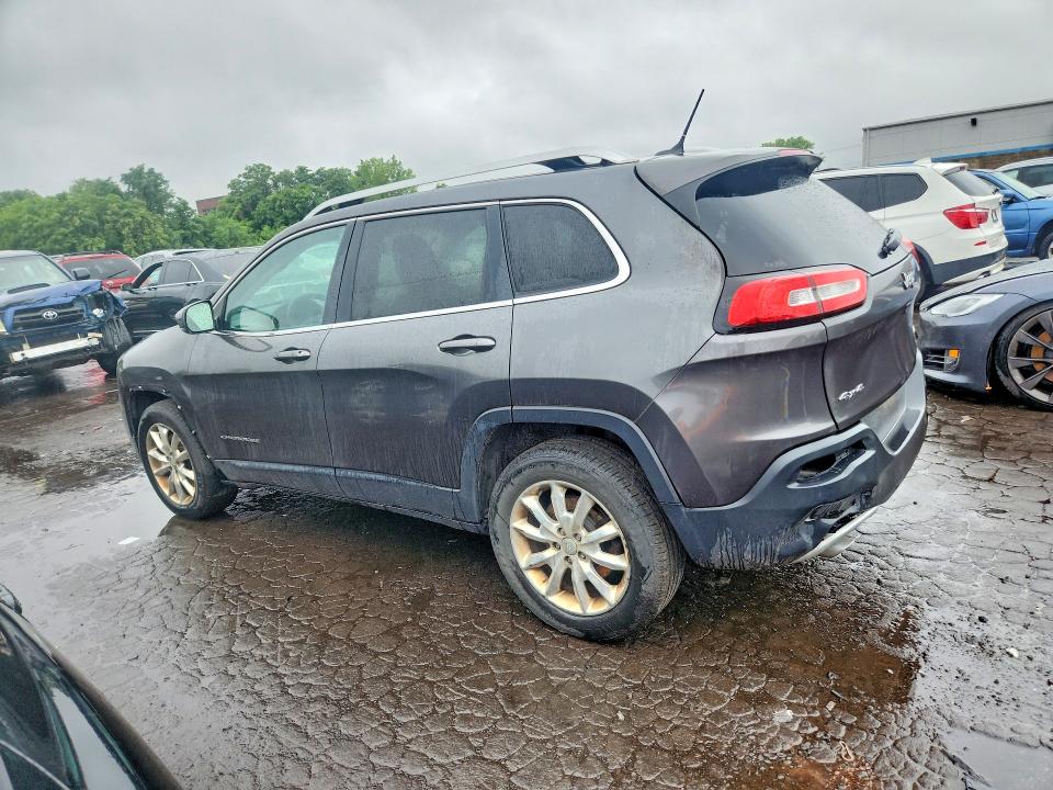 2015 Jeep Cherokee VIN 1C4PJMDB4FW599814 COPART salvage auction — REAR END, Ct - Certificate Of Title, sold $2,200 on 2026-07-02 (photo 2)