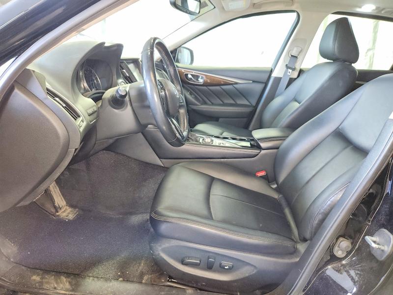 2019 Infiniti Q50 VIN JN1EV7AR4KM555304 COPART salvage auction — FRONT END, Salvage Title, sold $4,050 on 2026-07-30 (photo 7)