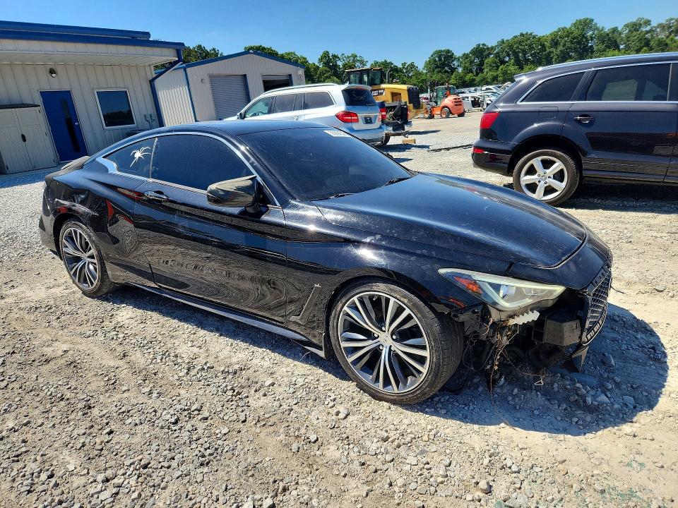 2018 Infiniti Q60 VIN JN1EV7EKXJM342529 COPART salvage auction — FRONT END, Ga - Cert Of Title-Salvage, sold $4,550 on 2026-07-07 (photo 4)