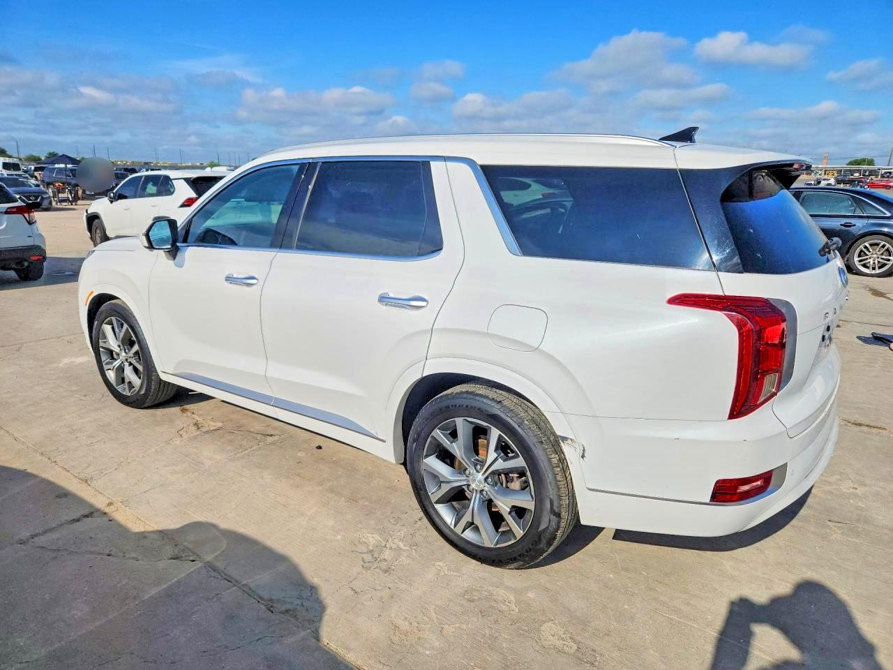 2021 Hyundai Palisade VIN KM8R5DHE0MU206249 COPART salvage auction — Normal Wear, TX - CERTIFICATE OF TITLE, sold $9,700 on 2026-07-08 (photo 2)