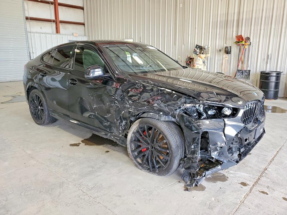 2024 BMW X6 VIN 5UX33EX05R9U96573 COPART salvage auction — FRONT END, NY - MV-907A SALVAGE CERTIFICATE, sold $8,200 on 2026-07-27 (photo 4)