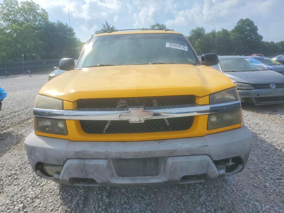 2003 Chevrolet Avalance VIN 3GNEK13T53G288634 COPART salvage auction — FRONT END, Ky - Certificate Of Title, sold $875 on 2026-07-02 (photo 5)