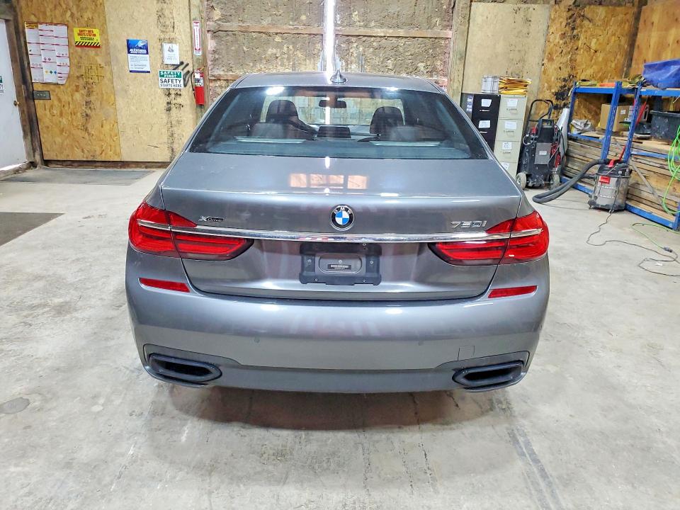 2016 BMW 7er VIN WBA7F2C58GG419079 COPART salvage auction — FRONT END, Mn - Cert Of Title-Salvage, sold $125 on 2026-07-21 (photo 6)