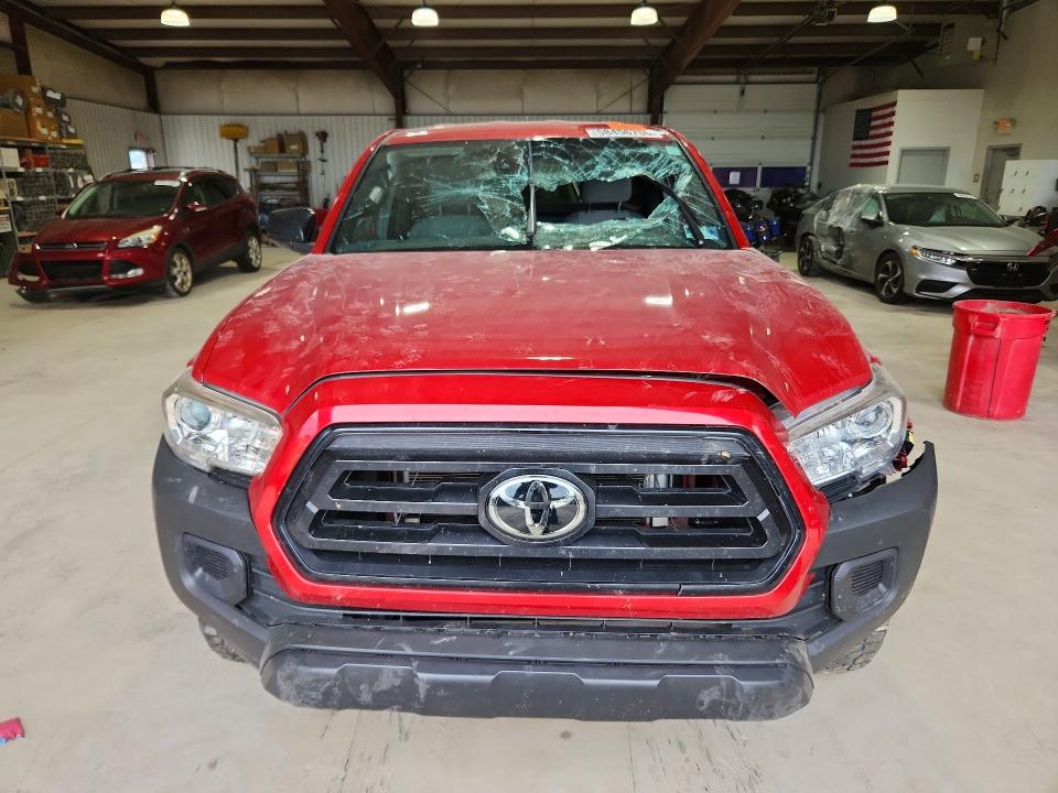 2022 Toyota Tacoma VIN 3TYSX5EN4NT013607 COPART salvage auction — FRONT END, Pa - Certificate Of Salvage, sold $9,800 on 2026-07-31 (photo 5)