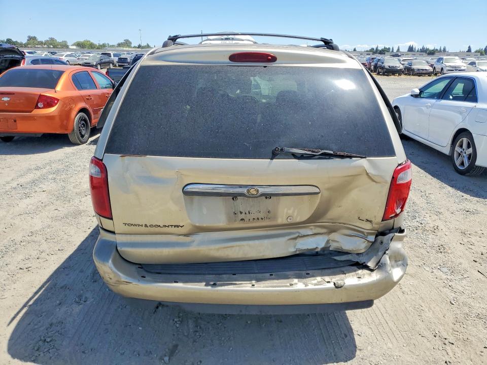 2007 Chrysler Voyager VIN 2A4GP44R47R174836 COPART salvage auction — REAR END, Ca - Salvage Certificate, sold $100 on 2026-07-09 (photo 6)
