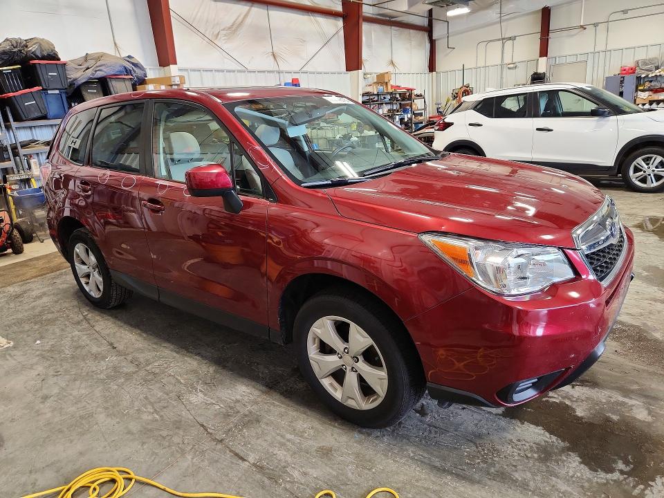 2016 Subaru Forester VIN JF2SJADC1GH408682 COPART salvage auction — HAIL, Wi - Certificate Of Title, sold $9,500 on 2026-07-07 (photo 4)