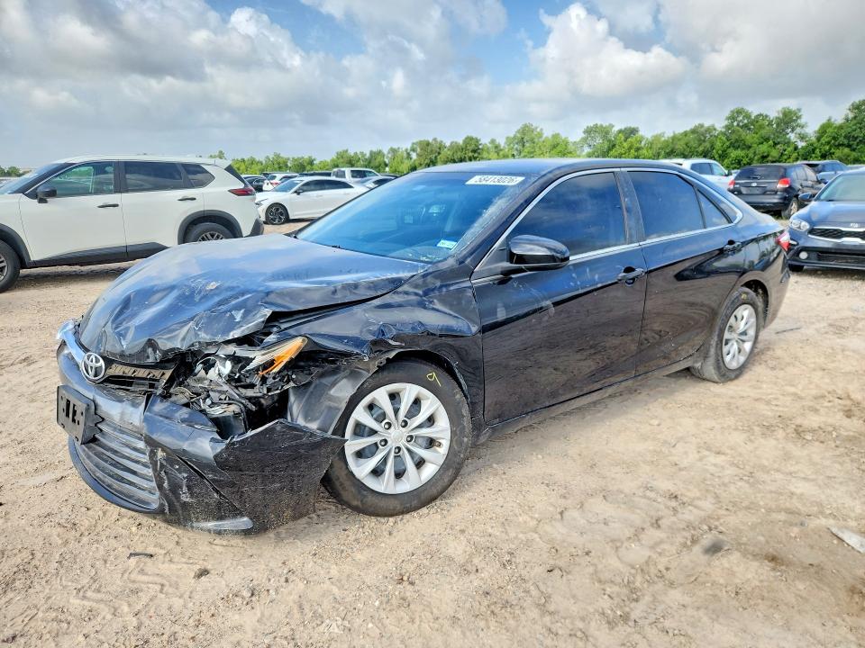 2017 Toyota VIN 4T1BF1FK8HU814662 COPART salvage auction — FRONT END, Tx - Salvage Vehicle Title, sold $3,000 on 2026-07-02 (photo 1)