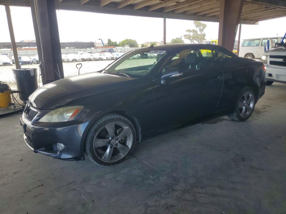 2010 Lexus Is 250 VIN JTHFF2C27A2507323 COPART salvage auction — FRONT END, Ca - Salvage Certificate, sold $550 on 2026-07-09 (photo 1)