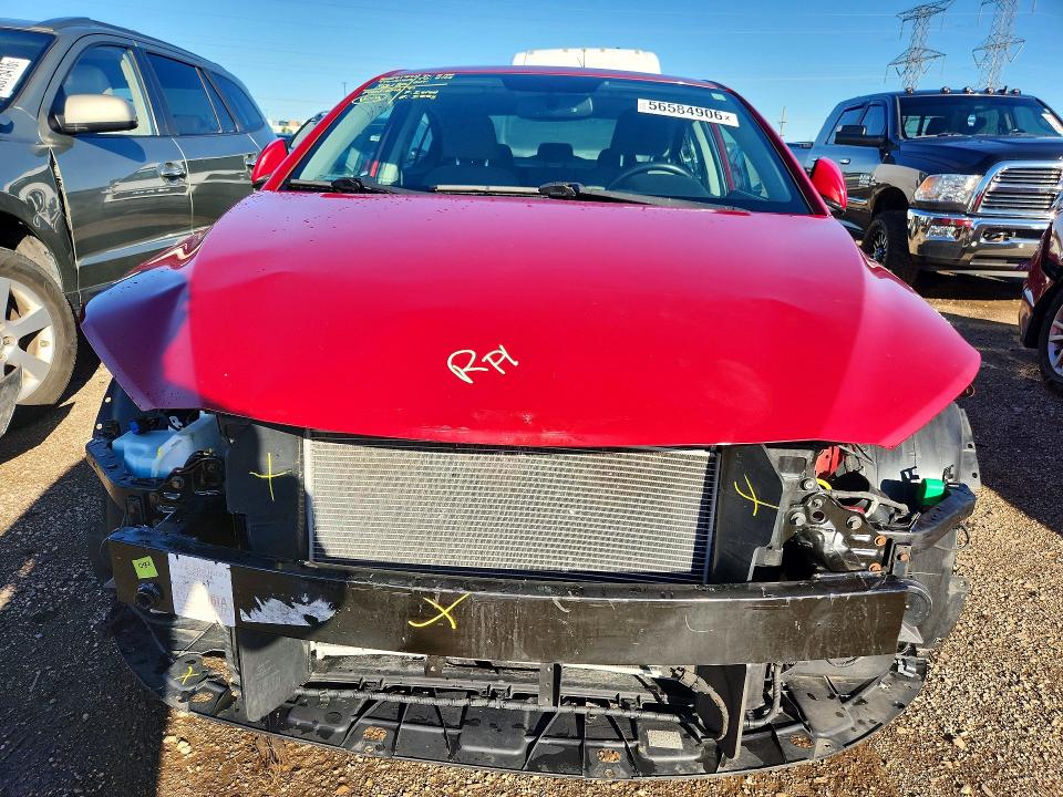 2018 Hyundai Elantra VIN KMHD84LF0JU698181 COPART salvage auction — FRONT END, Il - Salvage Certificate, sold $250 on 2026-07-28 (photo 5)