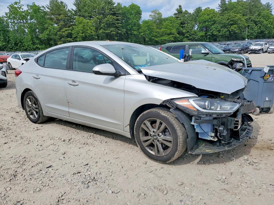 2017 Hyundai VIN 5NPD84LF1HH156712 COPART salvage auction — FRONT END, Ma - Cert Of Title-Salvage, sold $650 on 2026-07-02 (photo 4)
