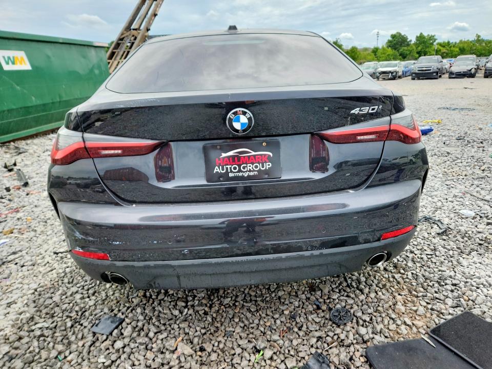 2022 BMW 4er VIN WBA63AV01NFM24269 COPART salvage auction — FRONT END, Al - Cert Of Title-Salvage Title, sold $9,300 on 2026-08-18 (photo 6)