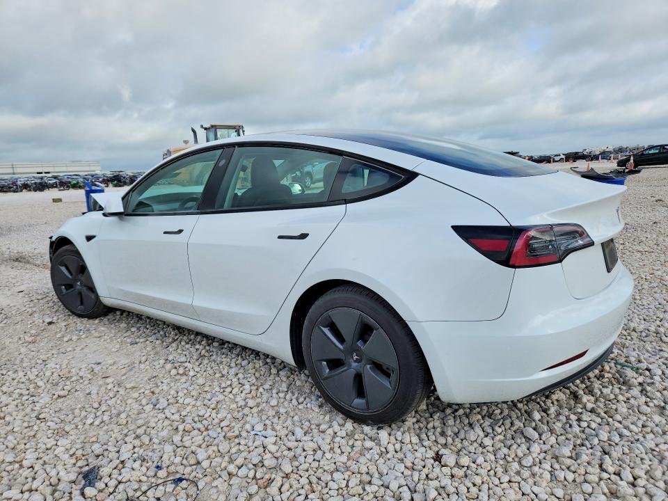 2023 Tesla Model 3 VIN 5YJ3E1EA9PF502670 COPART salvage auction — FRONT END, Tx - Salvage Vehicle Title, sold $3,400 on 2026-07-30 (photo 2)