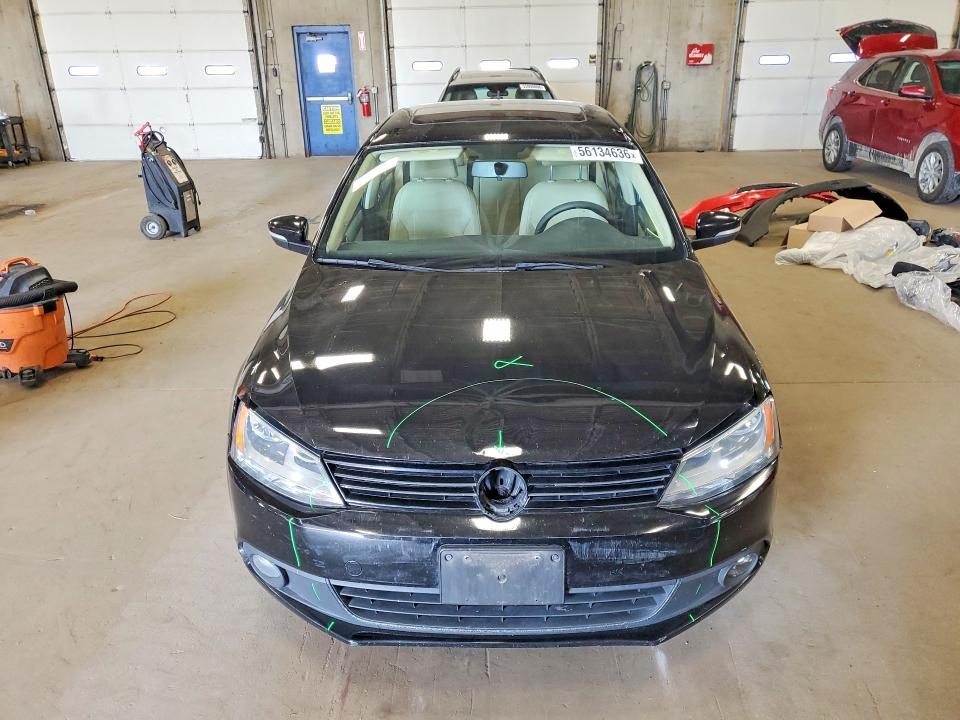 2011 Volkswagen Jetta VIN 3VWLL7AJ6BM022053 COPART salvage auction — FRONT END, Mn - Cert Of Title-Prior Salvage, sold $1,300 on 2026-07-02 (photo 5)