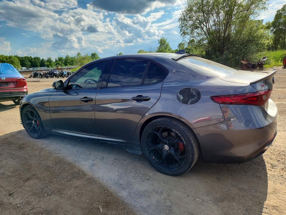 2017 Alfa romeo Giulia VIN ZARFAEEN0H7541714 COPART salvage auction — SIDE, Oh - Cert Of Title-Salvage, sold $775 on 2026-07-30 (photo 2)