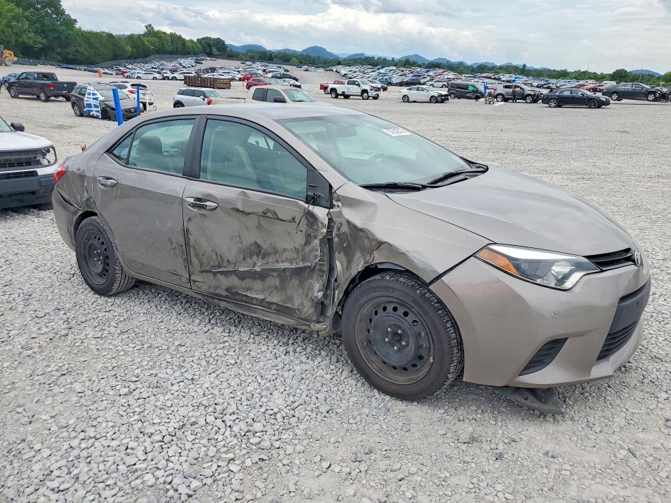 2014 Toyota VIN 2T1BURHE8EC135242 COPART salvage auction — SIDE, Tn - Salvage Certificate, sold $2,950 on 2026-07-02 (photo 4)