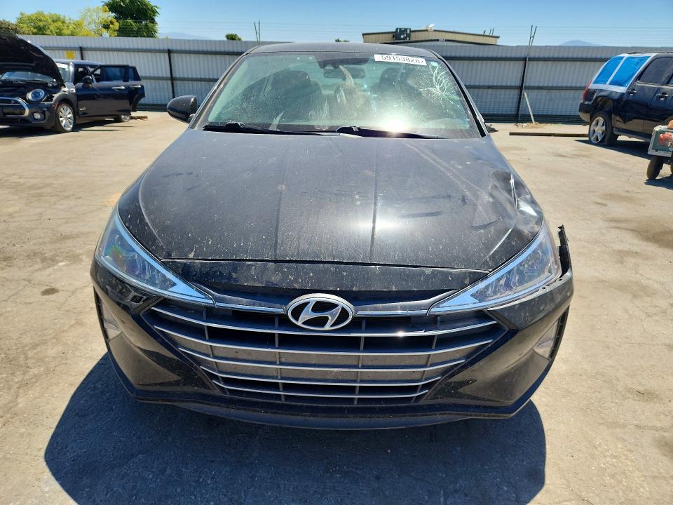 2020 Hyundai Elantra VIN 5NPD84LF6LH527937 COPART salvage auction — FRONT END, Ca - Salvage Certificate, sold $275 on 2026-07-24 (photo 5)